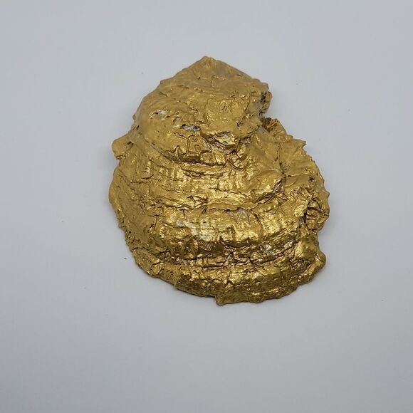 Floral oystershell ring holder/ trinket tray - Picture 5 of 6